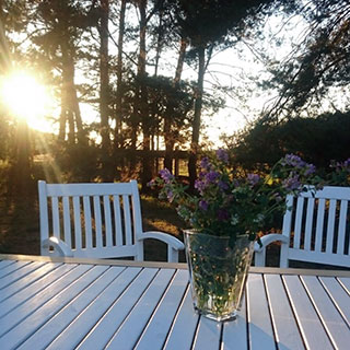 Foto Ferienhaus, Bodden, Ostsee