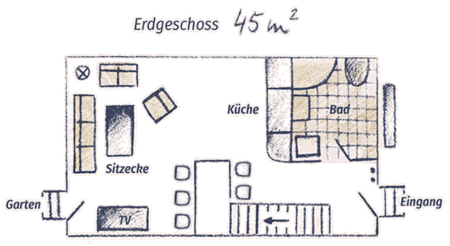 Grundriss Erdgeschoss